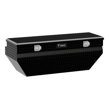 UWS BLACK/55IN CHEST BOX WEDGED & NOTCHED(NO TRAY AVAILABLE) TBC-55-WN-BLK